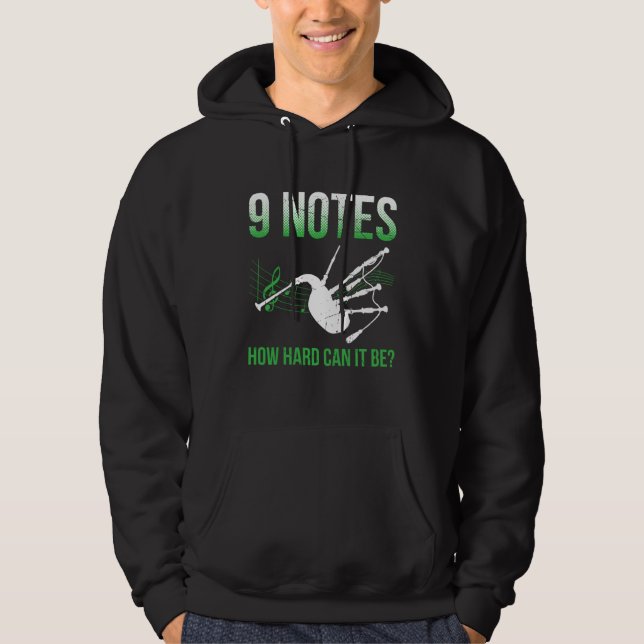 Bagpipes For Bagpiperist Bagpipe Player Bagpiping  Hoodie (Vorderseite)