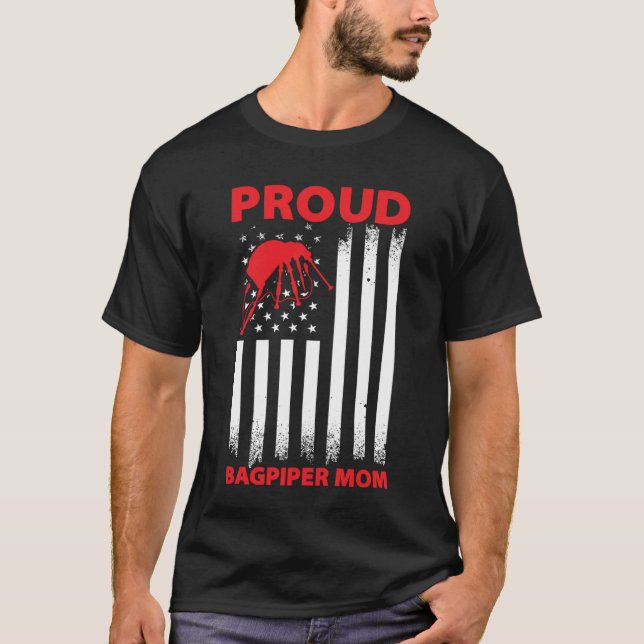Bagpipes For Bagpiperist Bagpipe Player Bagpiping  T-Shirt (Vorderseite)