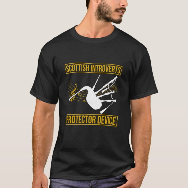 Bagpipes For Bagpiperist Bagpipe Player Bagpiping  T-Shirt (Vorderseite)