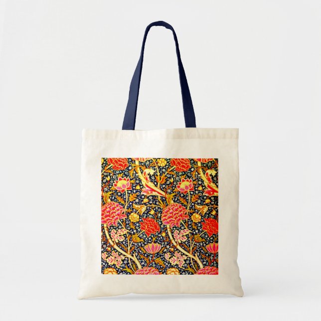 Bags-Vintages Fabric-William Morris 17 Tragetasche (Vorne)