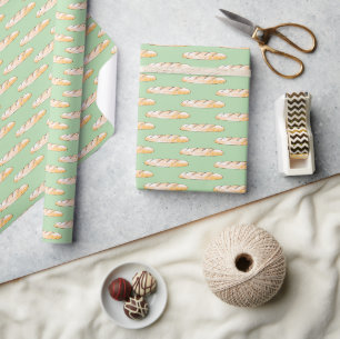 Baguettbrot Geschenkpapier