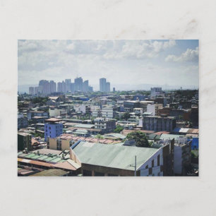 Baguio im Überblick Postkarte