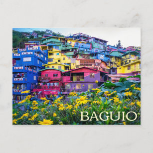Baguio, Philippinen Postkarte