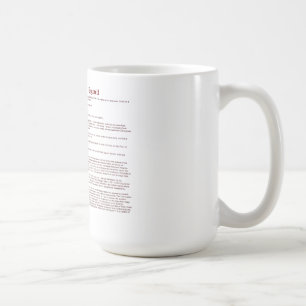 Bagwell (Bedeutung) Kaffeetasse