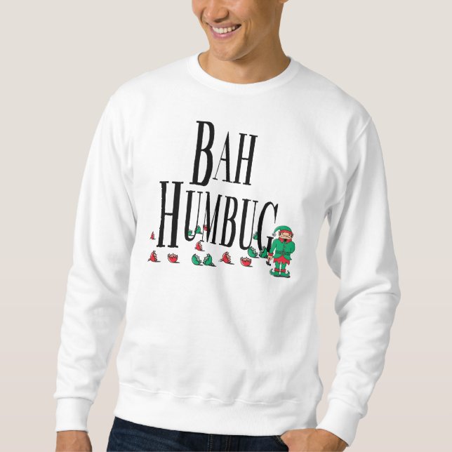Bah Bumbug T-Shirt Sweatshirt (Vorderseite)