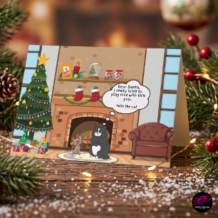 Bah Hum Katze Lustiges Weihnachten