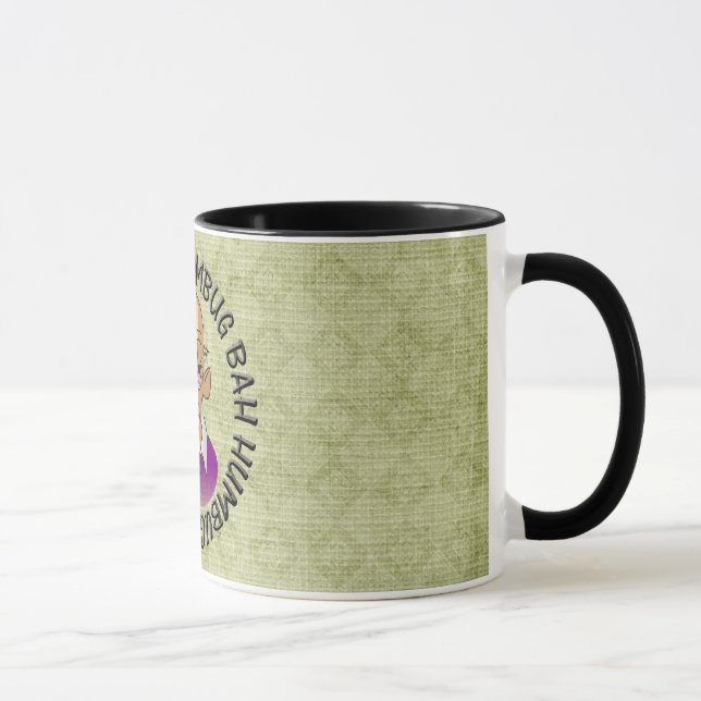 Bah Humbug alter Mann Tasse (Rechts)