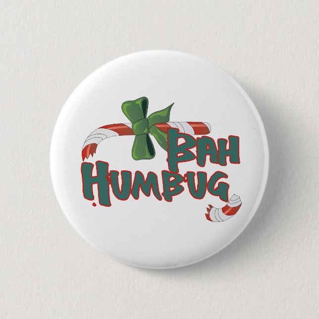 Bah Humbug! Button (Vorderseite)