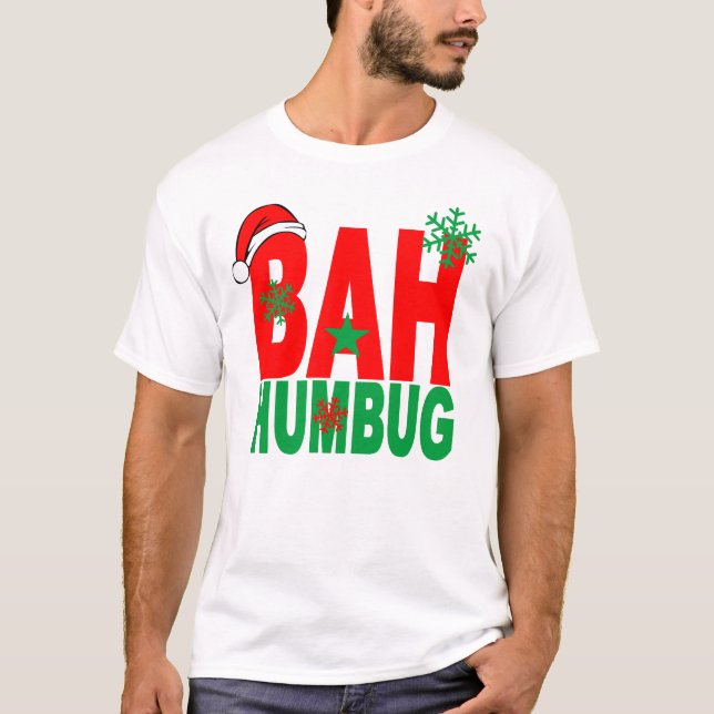 BAH HUMBUG CHRISTMAS.png T-Shirt (Vorderseite)