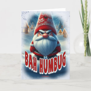 BAH HUMBUG DANKESKARTE