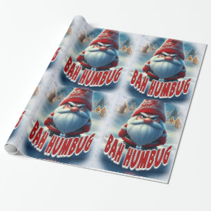 BAH HUMBUG GESCHENKPAPIER