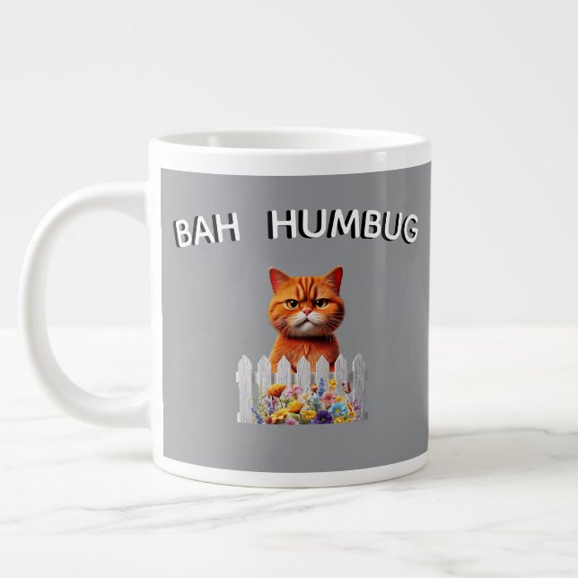 Bah Humbug Jumbo-Tasse (Links)