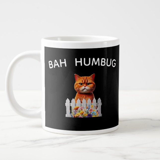 Bah Humbug Jumbo-Tasse (Links)