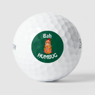 Bah Humbug Kitty Katze Golfball