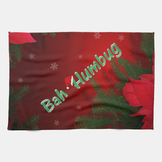 Bah Humbug Küchentuch (Horizontal)