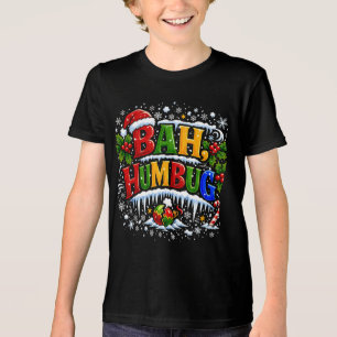 Bah Humbug Lustige Familie Weihnachten Tri-Blend Shirt