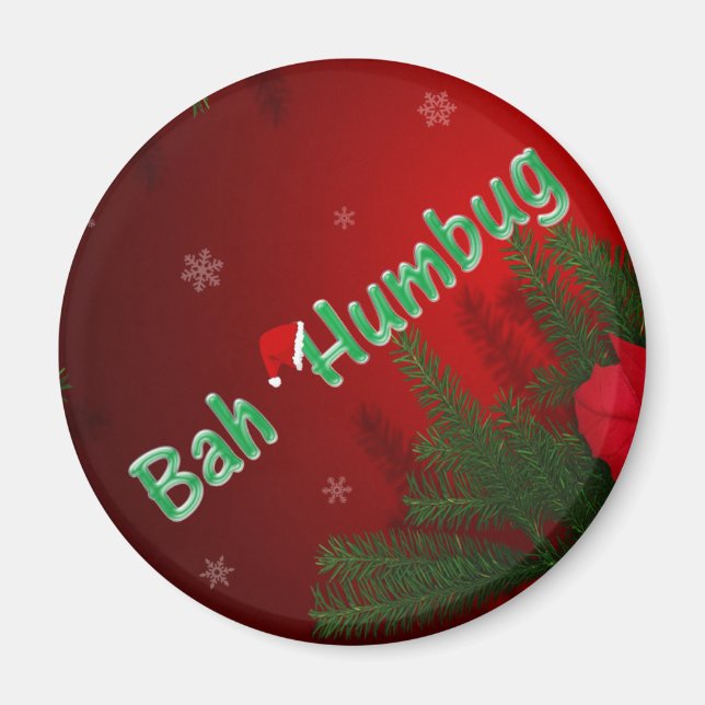 Bah Humbug Magnet (Vorne)