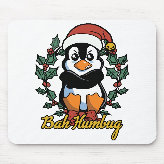 Bah Humbug Mousepad (Vorne)