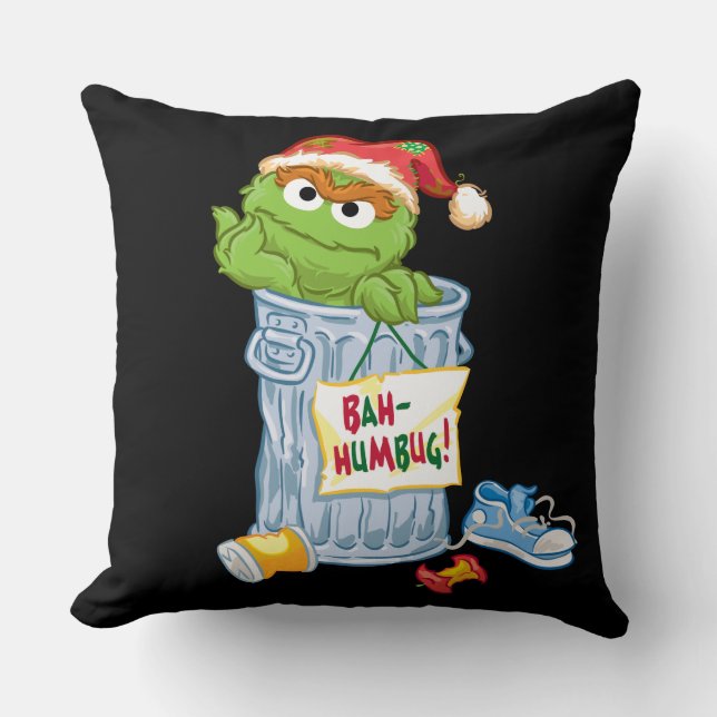 Bah-Humbug Oscar Kissen (Vorderseite)