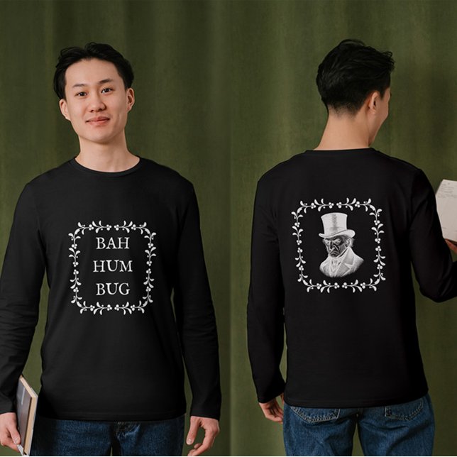 Bah Humbug Scrooge Dickens Weihnachtslied Sweatshirt (Von Creator hochgeladen)