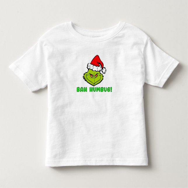 Bah Humbug Scrooge Essential Christmas Cartoon Kleinkind T-shirt (Vorderseite)