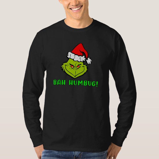 Bah Humbug Scrooge Essential Christmas Cartoon T-Shirt (Vorderseite)