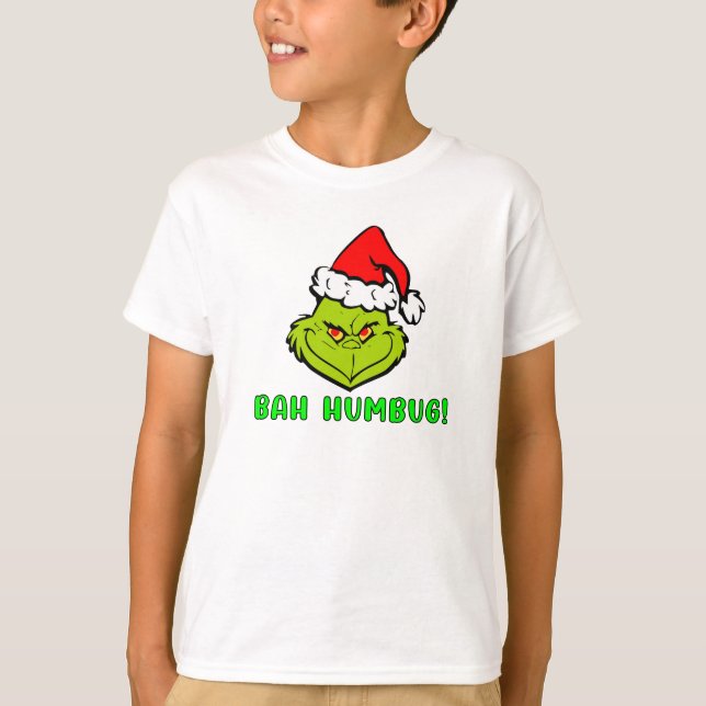 Bah Humbug Scrooge Essential Christmas Cartoon T-Shirt (Vorderseite)