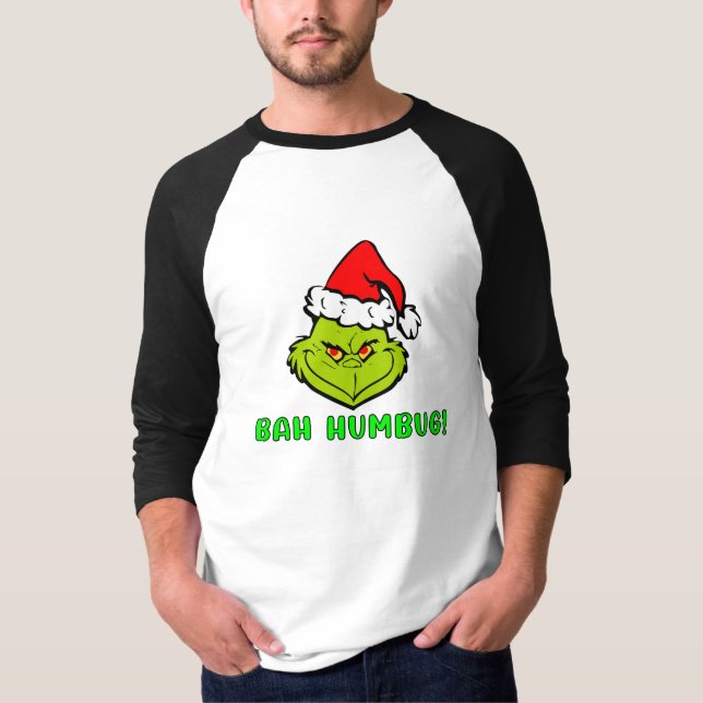 Bah Humbug Scrooge Essential Christmas Cartoon T-Shirt (Vorderseite)