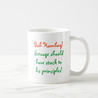 Bah Humbug Scrooge Tasse