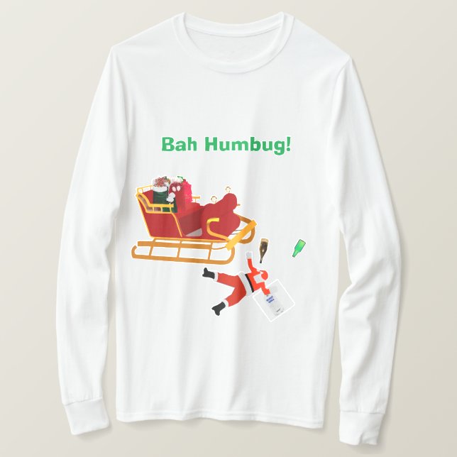 Bah Humbug Season T - Shirt (Design vorne)