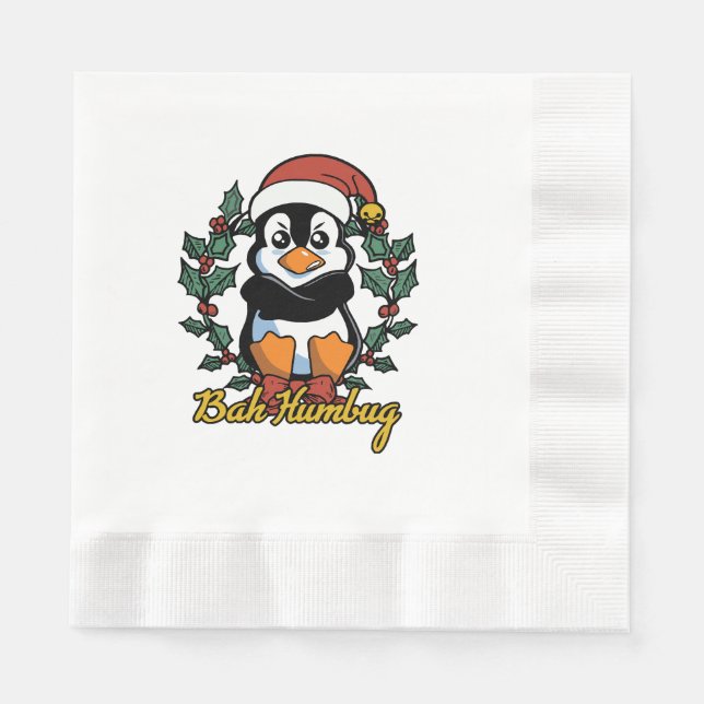 Bah Humbug Serviette (Vorderseite)