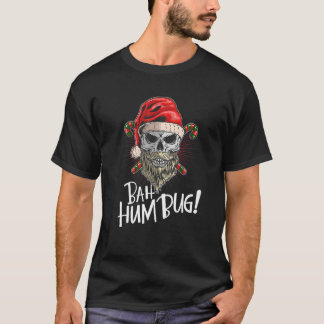 Bah Humbug Skull Hat Santa's Lieblings-Candy Chris T-Shirt