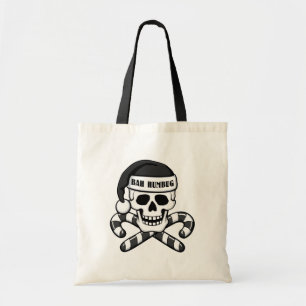 'Bah Humbug' Skull Tote Bag Tragetasche
