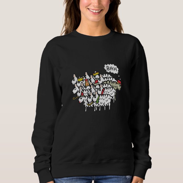 Bah Humbug Sweatshirt (Vorderseite)