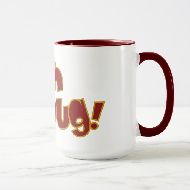 BAH HUMBUG! Tasse - Stil & Farbe wählen (Rechts)