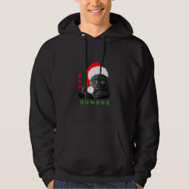 Bah Humbug Weihnachtskatze Hoodie