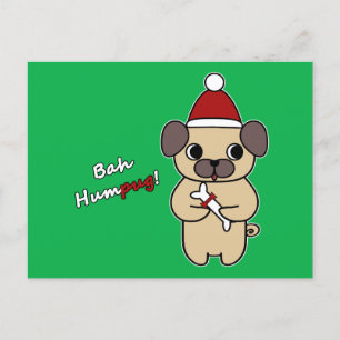 Bah Humpug! 1 Feiertagspostkarte