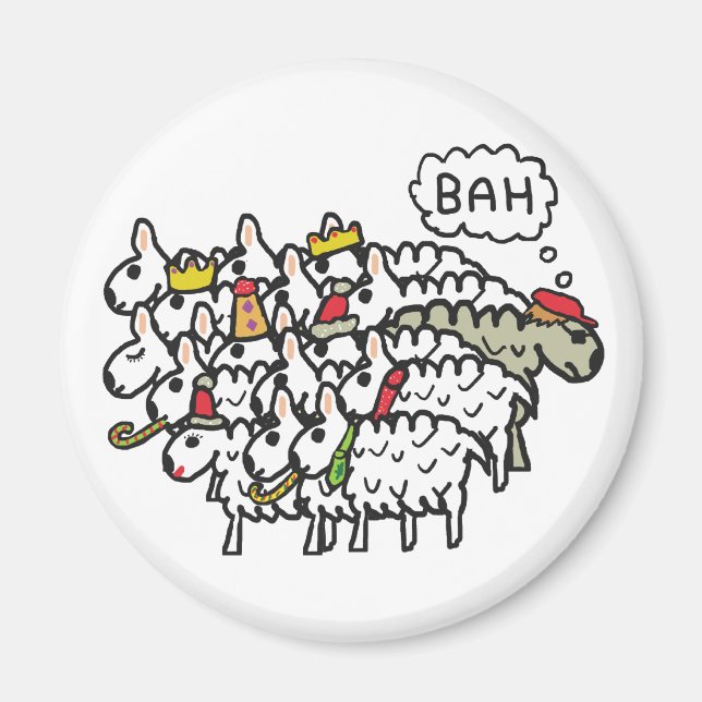 Bah Schwindel Magnet (Vorne)