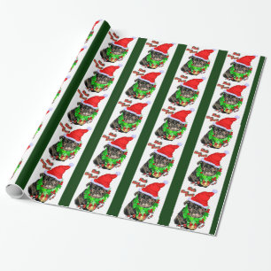Bah Summen-Mops-Weihnachten Geschenkpapier