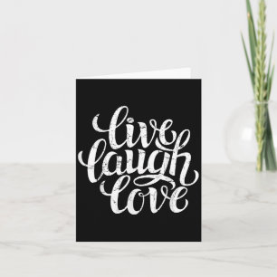Bahaas T-Shirt Live Lagh Liebe Inspiration Zitate Karte