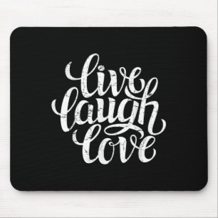 Bahaas T-Shirt Live Lagh Liebe Inspiration Zitate  Mousepad
