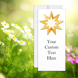 Baha'i 4" x 9" Einladung/Ankündigung Flachkarte