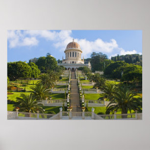 Baha'i Garden Print Poster
