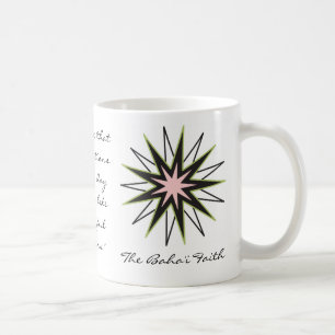 Baha'i Glauben-Stern-Tasse Tasse