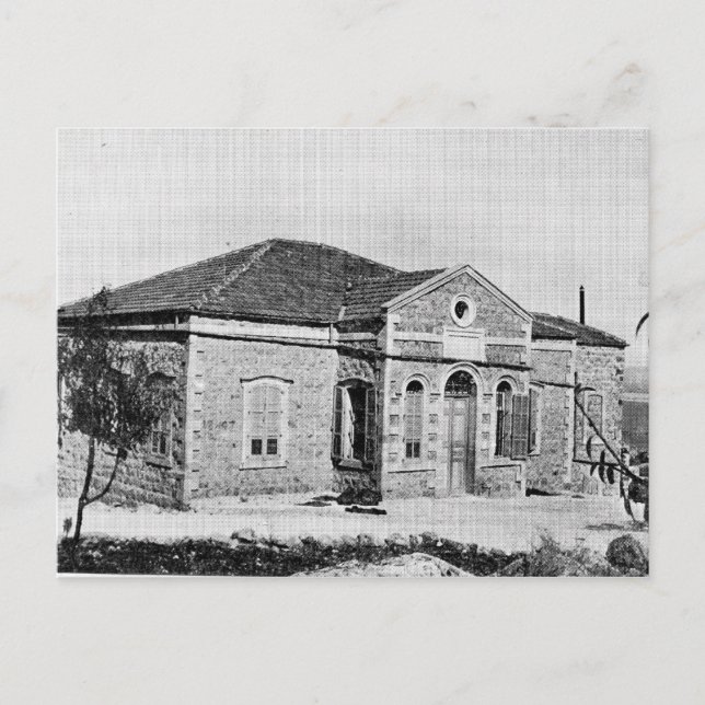 Baha'i Pilgrim House, ca. 1915 Postkarte (Vorderseite)