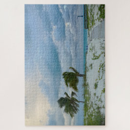 Bahama Breezes at Sunset, Treasure Cay Poster Puzzle