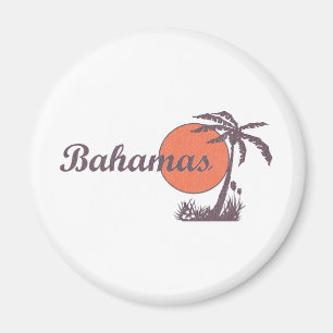 Bahama getragenes Retro Magnet