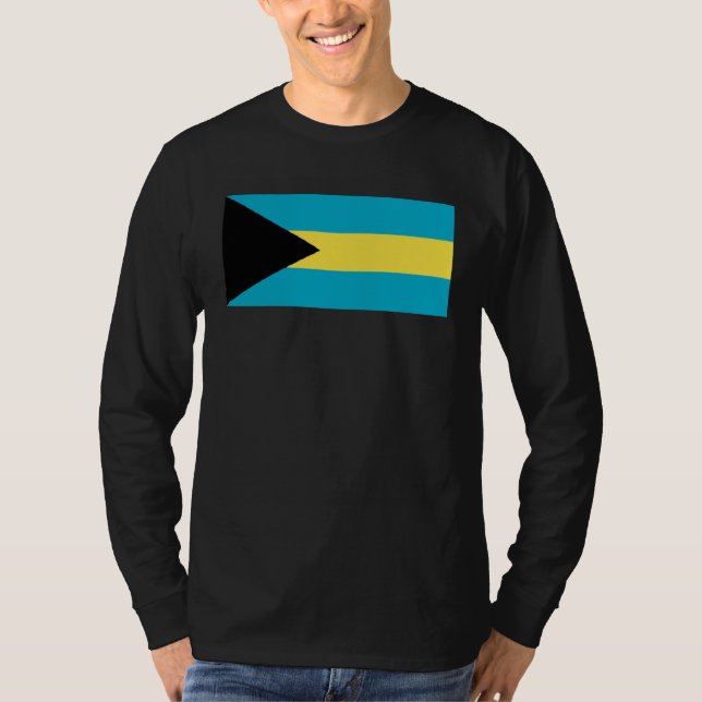 Bahama Islands Flag  1 T-Shirt (Vorderseite)