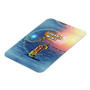Bahama Mama Cocktail Drink Rezept Magnet