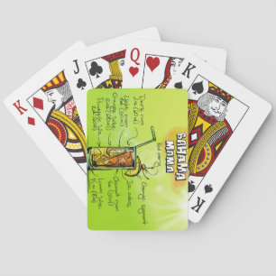 Bahama Mama Cocktail Rezept Spielkarten